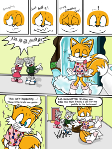 Tails the Babysitter! - Page 7 of 10 by EmperorCharm