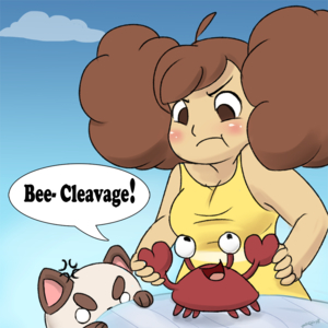 Bee and Puppycat and Crab by Yaoifairy