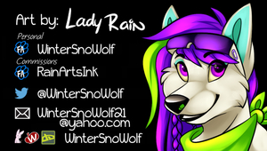 Business Card 2015+ by WinterSnoWolf