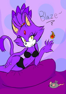 Blaze the cat by Sweetchocolate