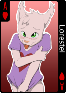 Ace of Cuddles~♥ by Lorestel