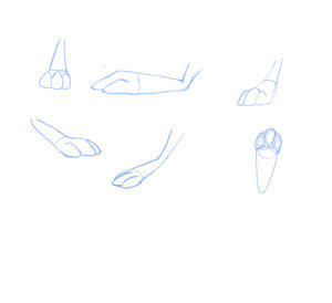 Timon Foot Study 1 by Retrokat