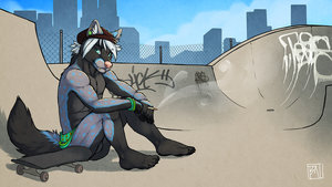 Skate Park by tsaiwolf