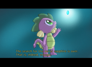 Anime Screenshot - Water Sapphire Ending by ChiptuneBrony
