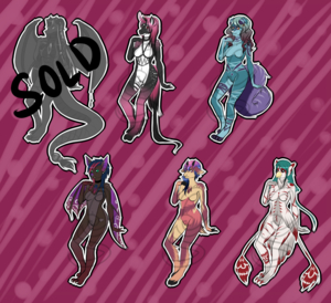 OPEN Adotables 5/6 $15  by CrimsonSnow