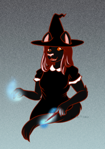 Cat Witch by Hallsifer