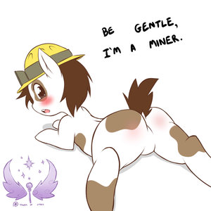 He's a miner by ColdBloodedTwilight