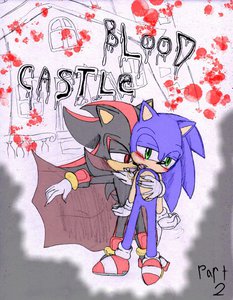 sonadow blood castle (comic 2) by KichonaTheHedgehog
