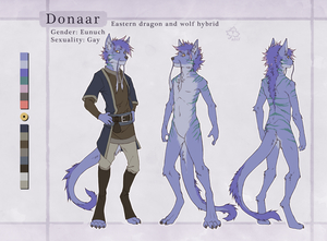 Donaar The Easterndragon-Wolf Hybrid by Donaar