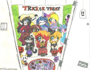 Lil halloween by BlackflameChirusea