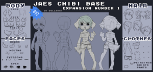 P2U Base ✘ Jae's Chibi Base ✘ Expansion 1 by JA3