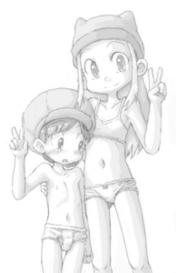 Digimon - Tommy/Zoe by Sakuramoto