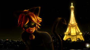 Cat Noir Desktop by Freezepop88