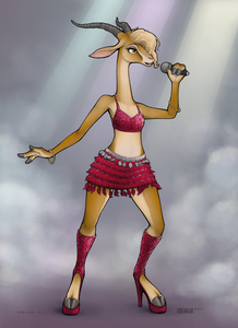 Gazelle by Unicorn