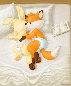Naptime With Sophie - Mr. Luca by KennyKitsune