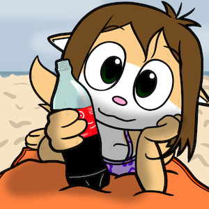 Stream - Izzy On The Beach With Drink by thekzx