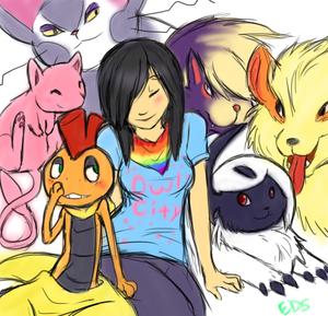 Pokemon Team~ (by ElectrikeDeathStrike) by Shadychu