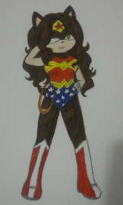 Wonderwoman suit , Harley Quinn suit , Nayan The Cat by Missj14
