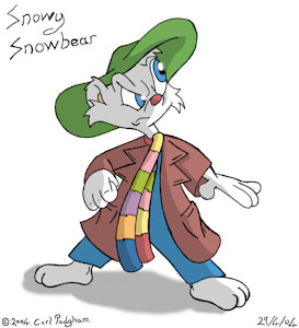 Snowy Snowbear (Old Art 1999-2004) by starlac