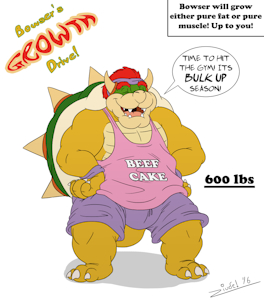 Bowser's GROWTH Drive! by Ziude