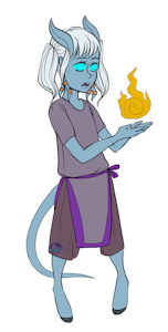 Little Draenei Mage - Jalnora. by TheKhaotic