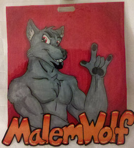 Malemwolf tag by MalemWolf