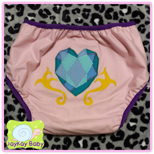 MLP Princess Cadance Diaper Cover! by JayKayBaby