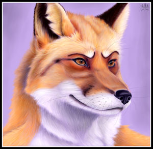Foxy Grin by FoskyBleu