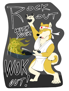 Rock out with your woc out >:O by DangerDoberman