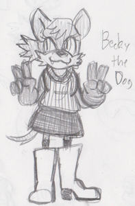 Becky the Dog (Redesign) by OOCC