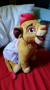 Pull-Up Plushie Kion by naughtywhiskers