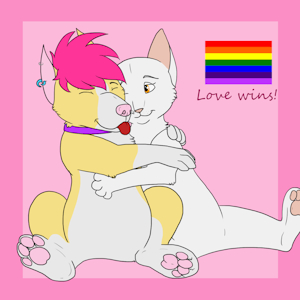 Love wins! by Tailwag