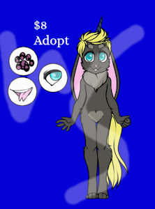 Bunny-corn adopt by eefa