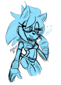 Stella the Tenrec (sketch) by mmoya