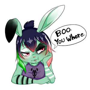 Boo, you whore. by HatchetEars