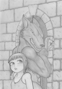 Werewolves and Vampires by Azirik