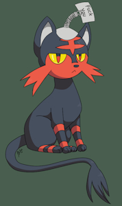 Litten wants to be your friend by Arikado