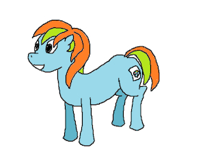 MS Paint Pony by Speedyblupi