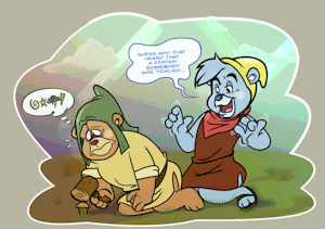 INKTOBER 8 by DarkwingSnark