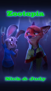 Zootopia Nick and Judy by TheBambiLover