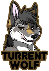 Turrent Badge by TurrentWolfie