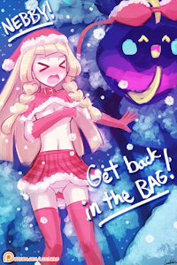(Speed Paint) Nebby! Get back in the bag! by lumineko