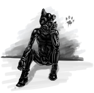 Rubber Pup by vidnix