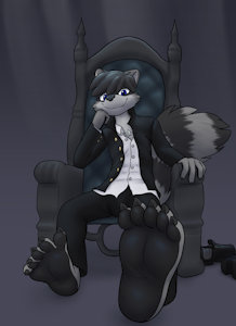 [comm][paw] The Master on his Throne by Bitcoon