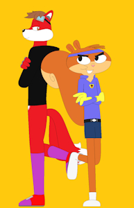 Captain Nuts and his New Side Kick... (2) by RollerCoasterViper59