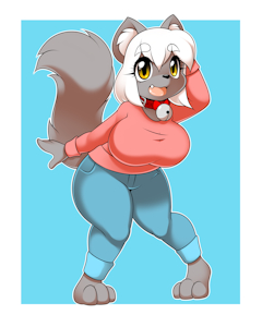 Becky in her Sweater of Holding [by Kloudmutt] by rnixon