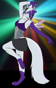 Dancing by FourPartFox