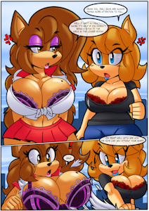 Melissa Strip Fight Page.1 ( Outline and Color by dreamcastzx1 ) by ZhengFox