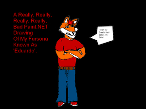 Eduardo appears - In Paint form! by WhatTheFox2