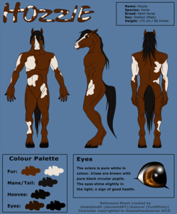 Reference Sheet by Dakarai by HozzieHozzbourne